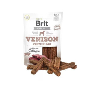 Snack Brit Meaty Jerky - Protein Bar Venison