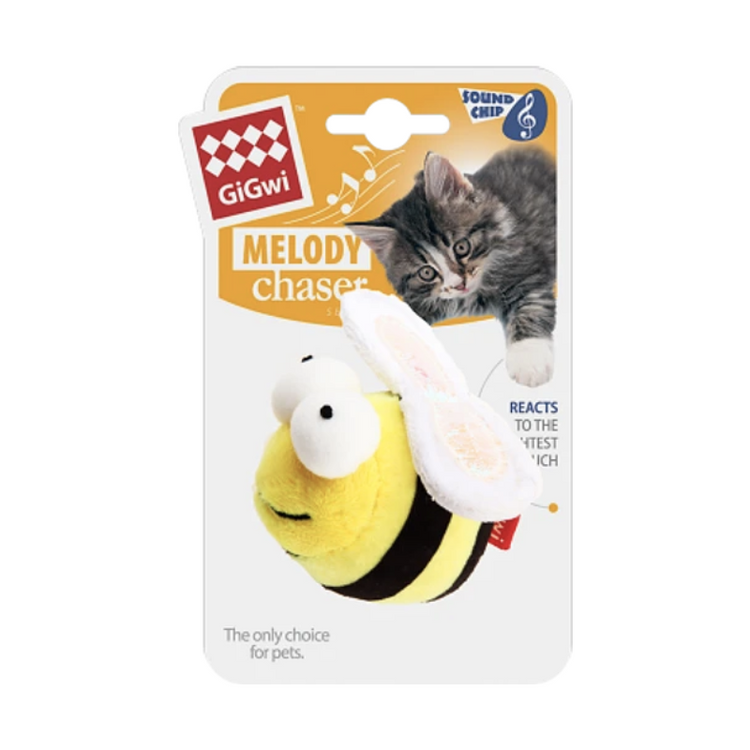 Juguete GiGwi Melody Chaser Abeja