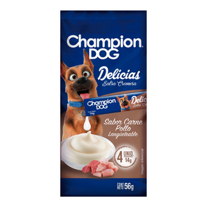 Snack Delicias Champion Dog - Carne y Pollo 4 un.