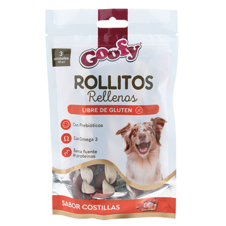 Goofy snack rollitos rellenos (60 gr.)