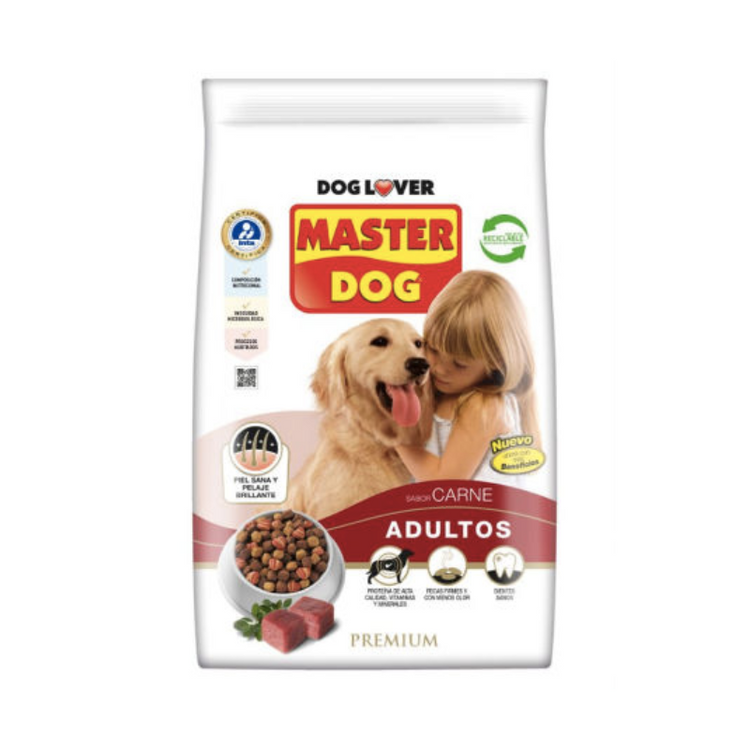 Master Dog Adulto - Sabor Carne 18 Kg.