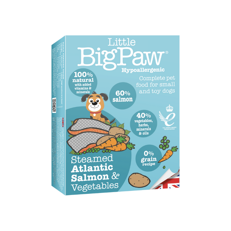 Little Big Paw Atlantic Salmón & vegetales (150 gr.)