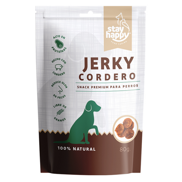 Stay Happy snack para perro - Cordero (80 gr.)
