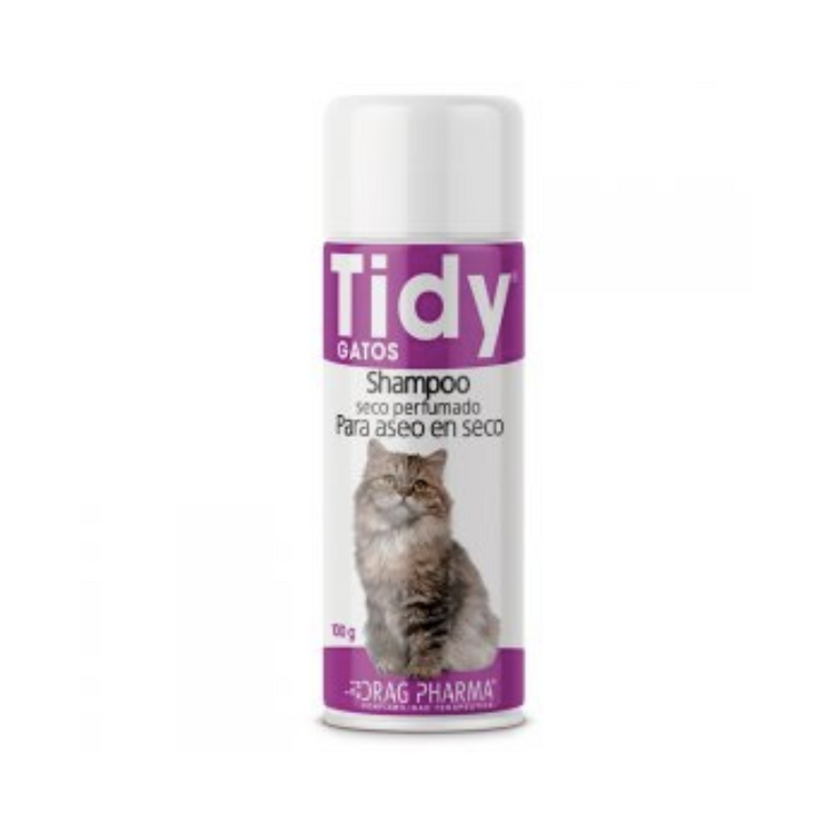 Tidy shampoo en seco para gatos