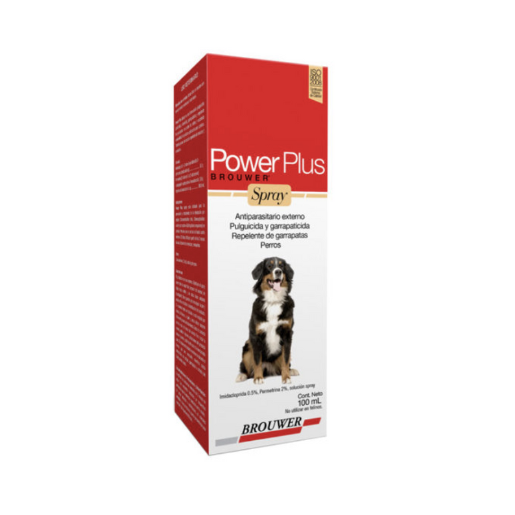Power Plus Spray Antiparasitario para perros
