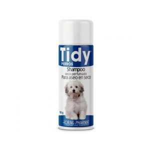 Tidy shampoo en seco para perros