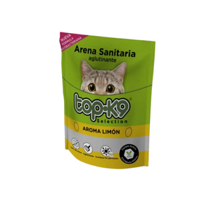 Arena sanitaria TopK9 aglutinante 4 Kg.