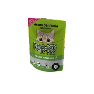 Arena sanitaria TopK9 aglutinante 4 Kg.