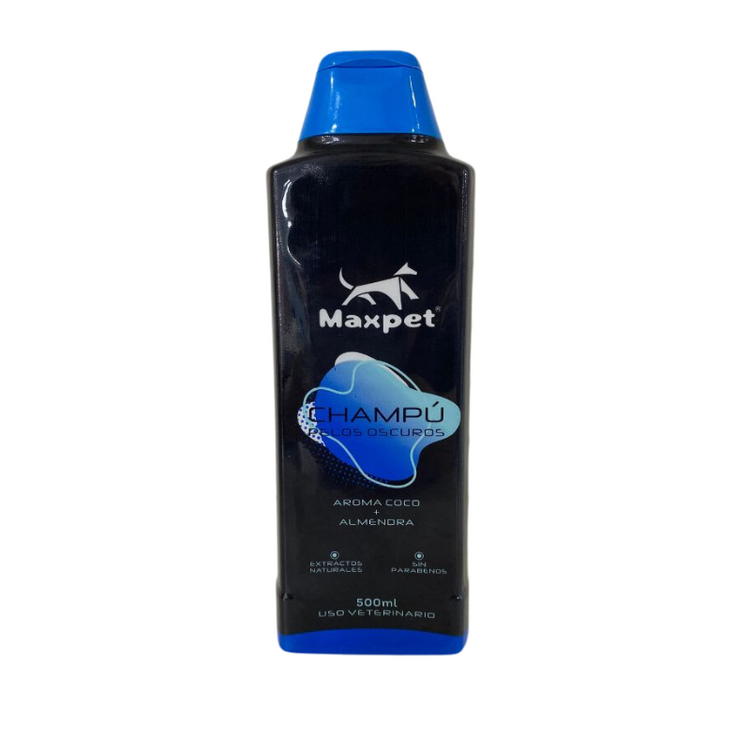 Shampoo para perros de pelaje oscuro 500 mL.