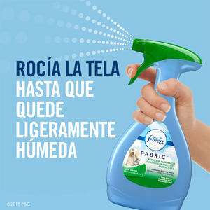 Eliminador de olor Mascotas y aromatizantes de telas Febreze 500 cc