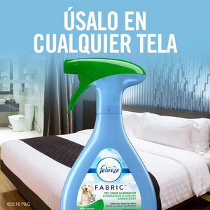 Eliminador de olor Mascotas y aromatizantes de telas Febreze 500 cc