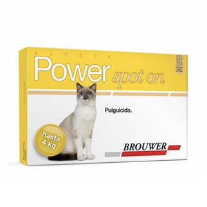 Pipeta Power Spot On para gatos hasta 4 Kg.