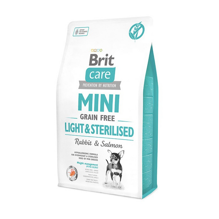 Brit Care Mini Light & Sterilised - Rabbit & Salmon