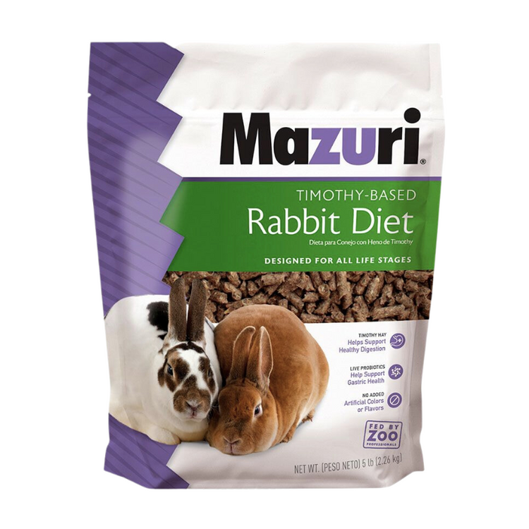 Alimento Mazuri para conejos 2.5 Kg.