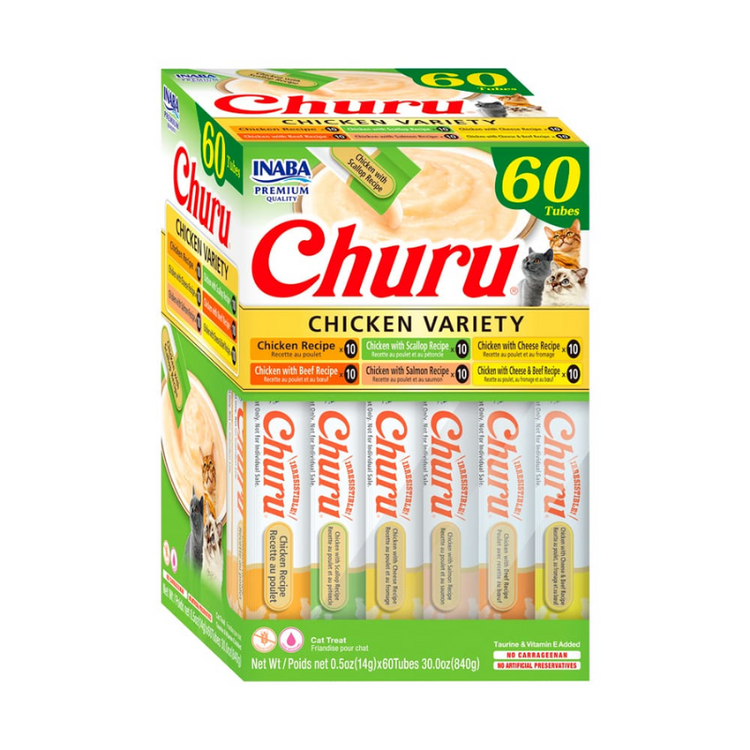 Churu Box variedades pollo 60 unidades