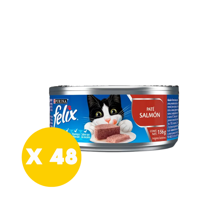 Pack 48 latas Felix - Paté de Salmón