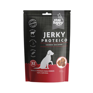 Snack Stay Happy Jerky Proteico Vacuno 80 gr.