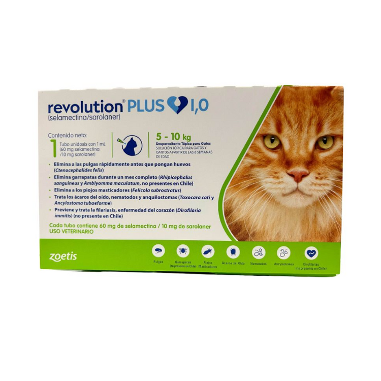 Revolution Plus para gatos de 5 - 10 Kg.