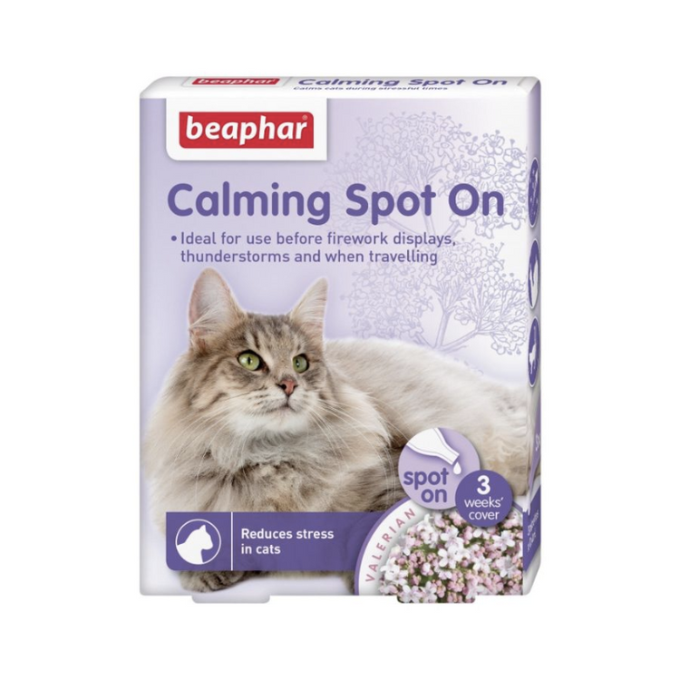 Calming Spot On para gatos (3 pipetas)