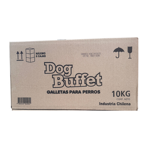 Caja galletas Dog Buffet 10 Kg.