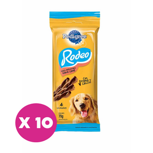 Pack 10 Snack Pedigree Rodeo - Carne