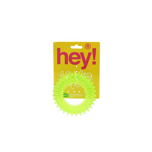 Hey! Juguete anillo de latex verde