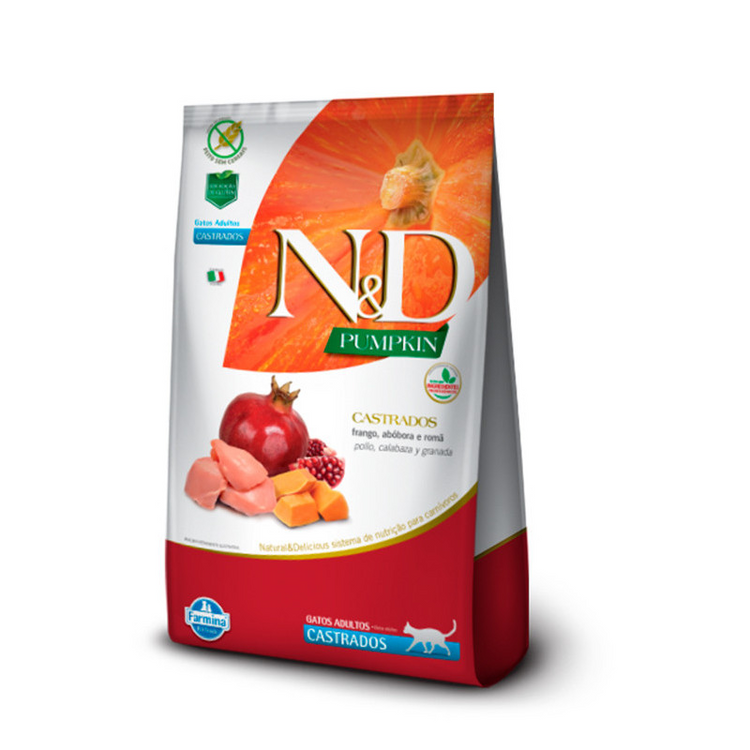 N&D Pumpkin Gato castrado 7.5 Kg