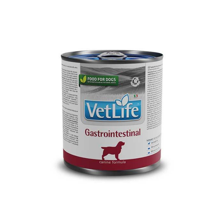 Vet Life Lata Gastrointestinal para perros 300 gr.