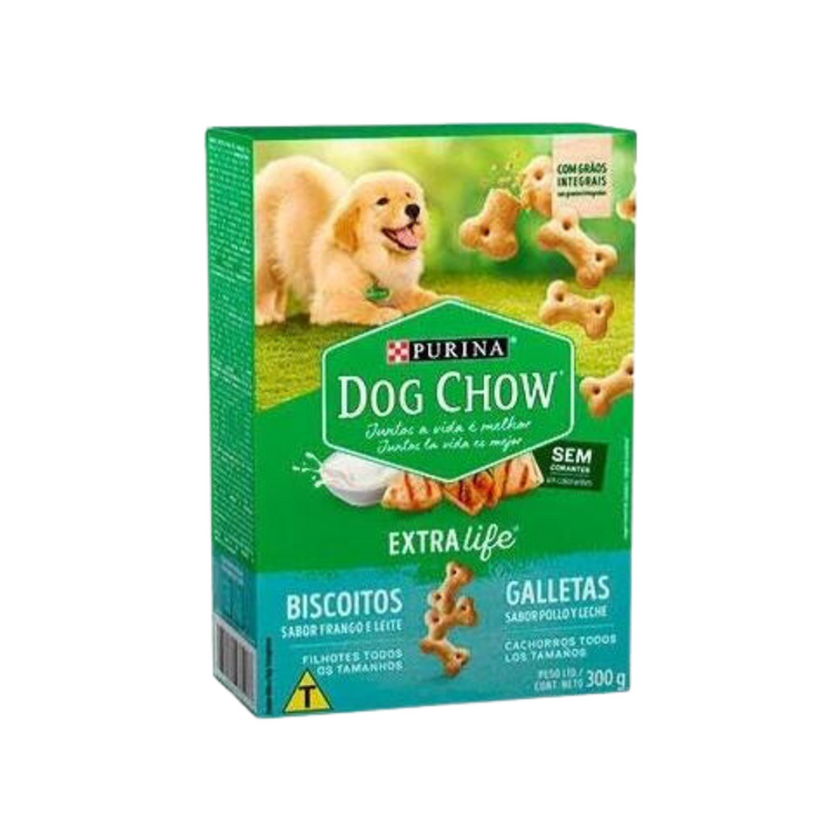 Galletas Dog Chow para Cachorros - Sabor Pollo