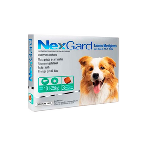 Nexgard - Antiparasitario masticable para perros de 10 a 25 kilos