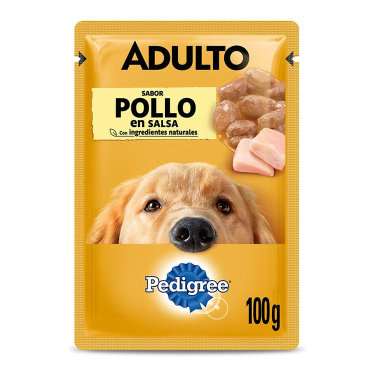 Pouch Pedigree Adulto - Sabor Pollo (100 gr.)