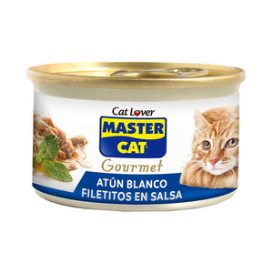 Lata Master Cat Adulto - Sabor Atún Blanco (85 gr.)