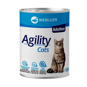 Lata Agility Cats - Merluza (340 gr.)