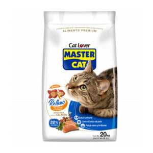 Master Cat Adultos - Rellenos Sabor Salmón 20 Kg.