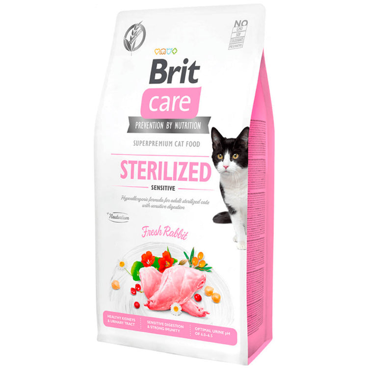 Brit Care para Gato Sterilized Sensitive - Rabbit