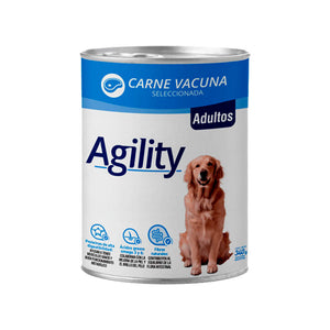 Lata Agility Perro Adulto - Carne Vacuno (340 gr.)