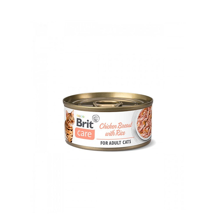 Lata Brit Care Cat - Chicken Breast & Rice (70 gr.)