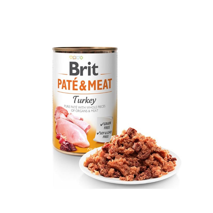 Lata Brit Paté & Meat - Turkey (400 gr.)