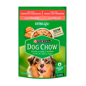 Pouch Dog Chow - Adulto - Pollo (100 gr.)