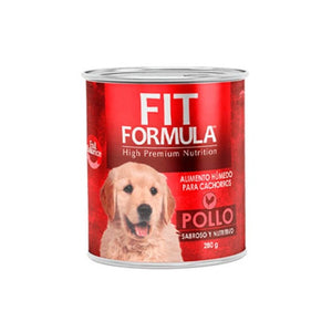 Lata Fit Formula Perro Cachorros - Sabor Pollo (280 gr.)