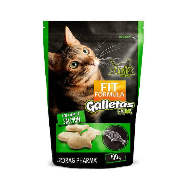 Galletas Fit Formula para gato - Salmón 100 GR.