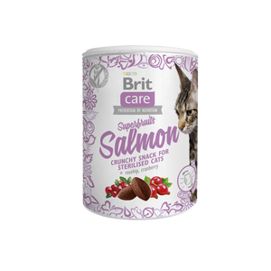 Snack Brit Care Superfruit - Salmón (100 gr.)